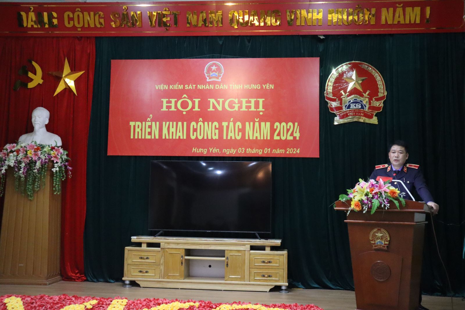 Viện kiểm sát nhân dân tỉnh Hưng Yên triển khai công tác năm 2024