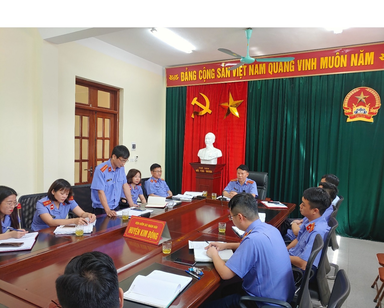 Viện KSND huyện Kim Động: Nâng cao chất lượng thực hành quyền  công tố và kiểm sát các hoạt động tư pháp