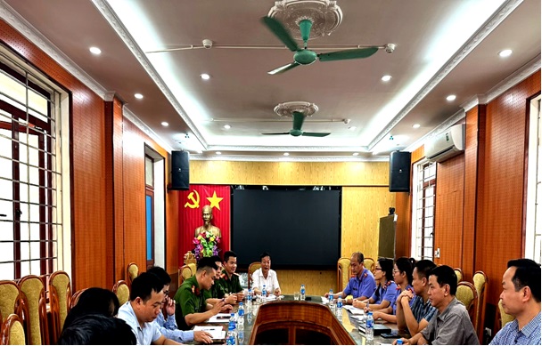 Viện KSND huyện Văn Lâm trực tiếp kiểm sát công tác thi hành án hình sự tại Ủy ban nhân dân xã Đại Đồng