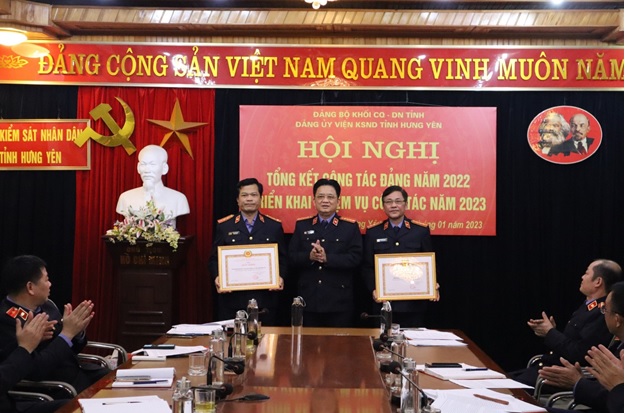  Đảng bộ Viện Kiểm sát nhân dân tỉnh Hưng Yên tổ chức Hội nghị Tổng kết công tác Đảng, triển khai nhiệm vụ năm 2023