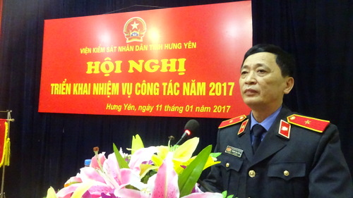 Viện kiểm sát nhân dân tỉnh Hưng Yên triển khai nhiệm vụ năm 2017