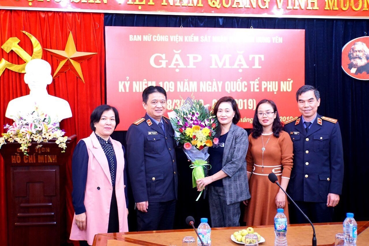 Cơ quan VKSND tỉnh Hưng Yên tổ chức kỷ niệm ngày Quốc tế Phụ nữ