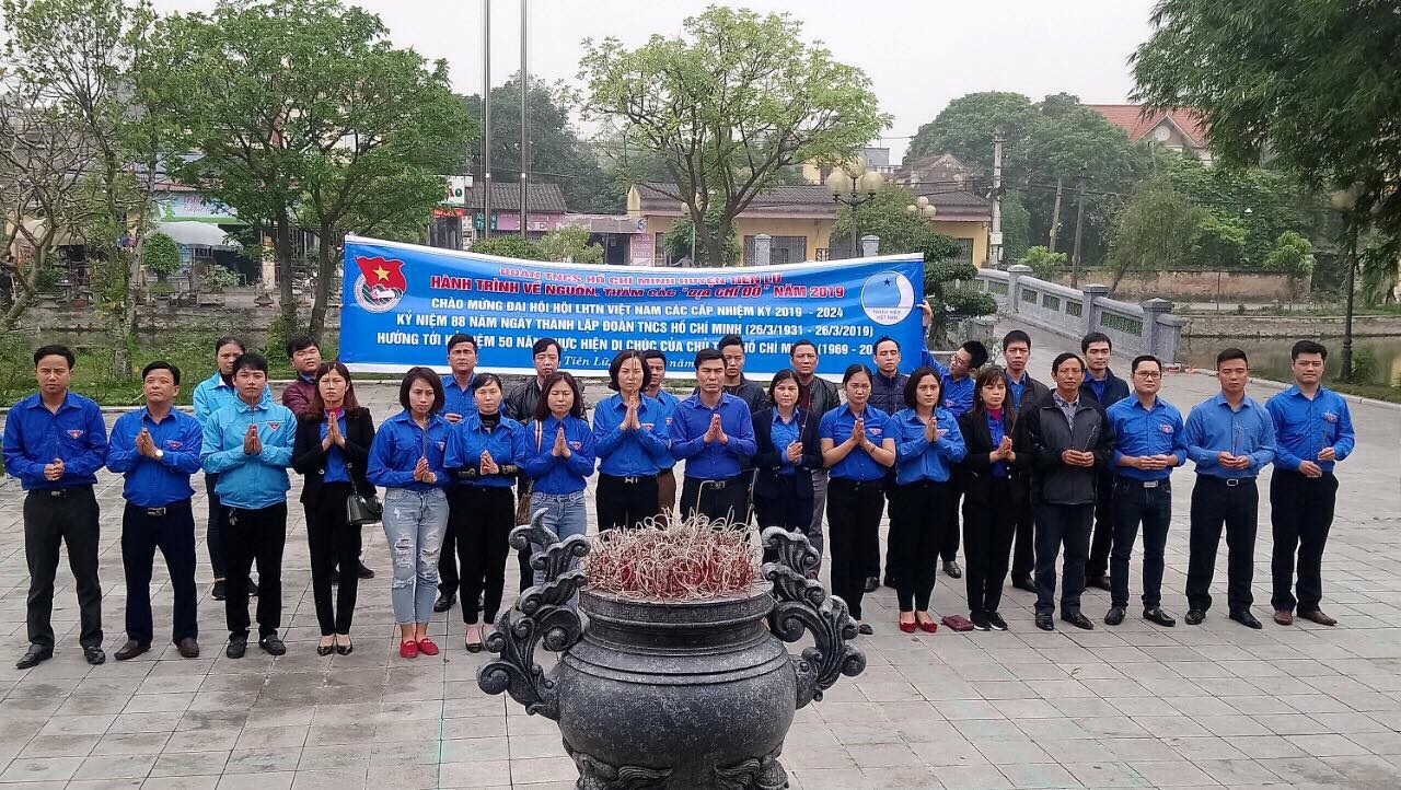  Đoàn thanh niên VKS huyện Tiên Lữ  tham gia chương trình “Về nguồn”