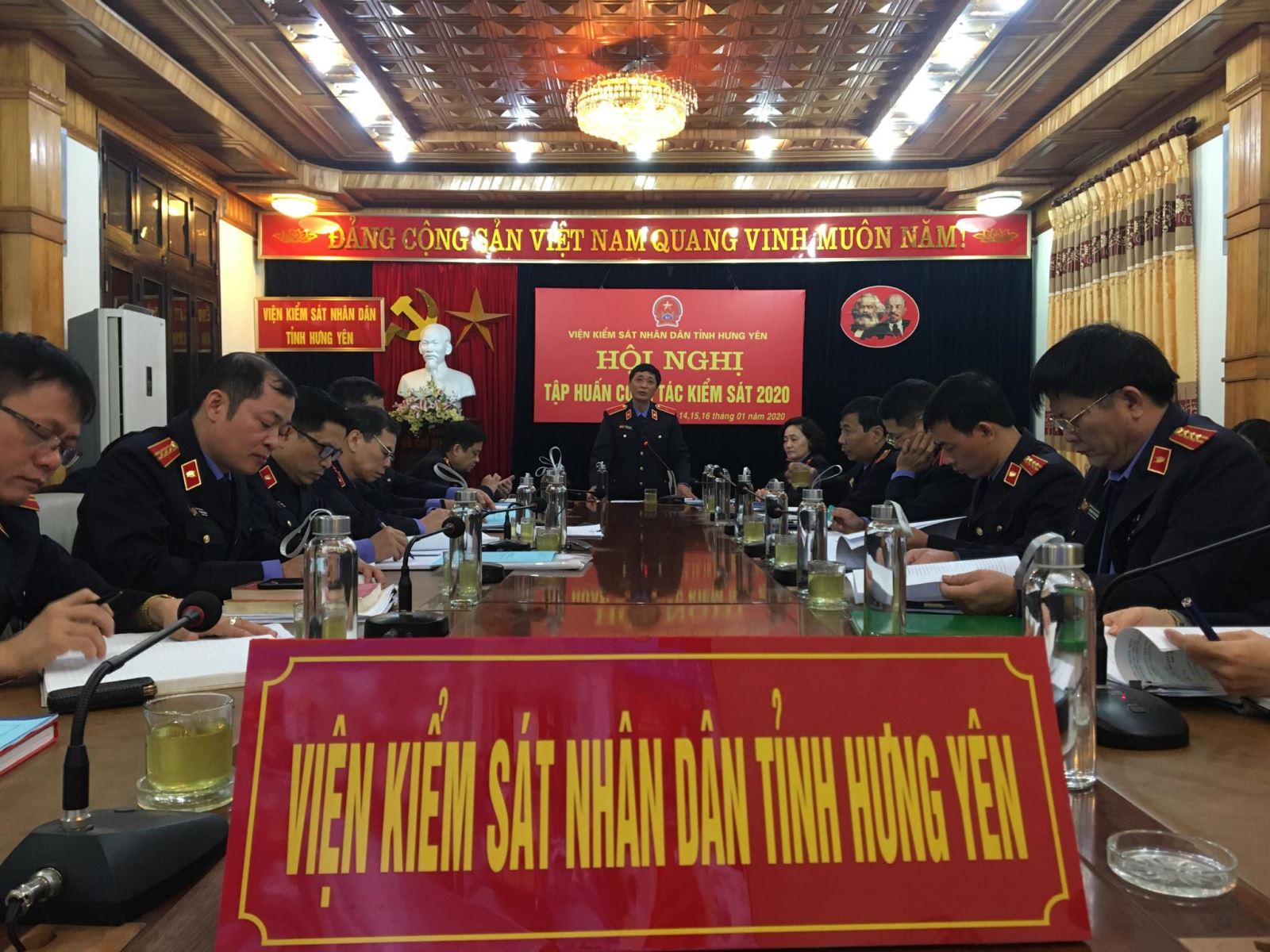 Viện KSND tỉnh Hưng Yên Tổ chức tập huấn nghiệp vụ năm 2020