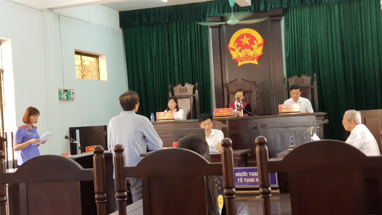 VKSND huyện Kim Động phối hợp với TAND huyện Kim Động tổ chức phiên tòa hình sự rút kinh nghiệm