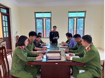 Viện kiểm sát nhân dân khu vực 7, tỉnh Hưng Yên trực tiếp kiểm sát tại Phân trại tạm giam Đông Hưng