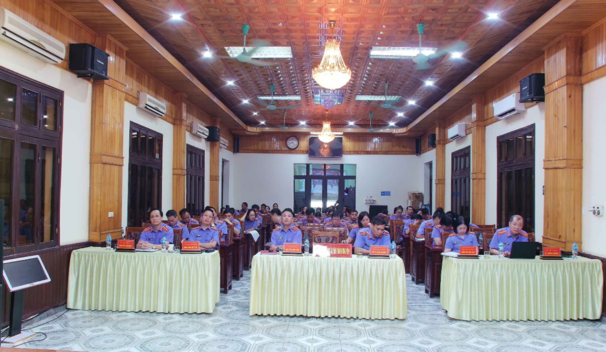 VIỆN KIỂM SÁT TỈNH HƯNG YÊN THAM DỰ HỘI NGHỊ HỌC TẬP, QUÁN TRIỆT THỰC HIỆN NGHỊ QUYẾT  ĐẠI HỘI ĐẠI BIỂU ĐẢNG BỘ CÁC CƠ QUAN ĐẢNG TỈNH LẦN THỨ I,  NHIỆM KỲ 2025 - 2030