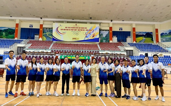 VKSND TỈNH HƯNG YÊN XẾP THỨ 4 TOÀN ĐOÀN TẠI HỘI THAO NGÀNH KIỂM SÁT NHÂN DÂN NĂM 2026