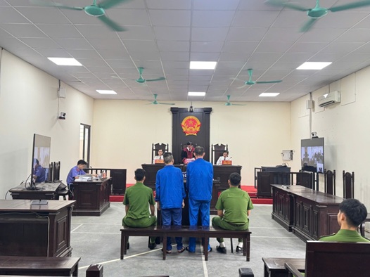 Viện kiểm sát nhân dân Khu vực 3 - Hưng Yên phối hợp với Tòa án               nhân dân cùng cấp tổ chức phiên tòa rút kinh nghiệm trực tuyến