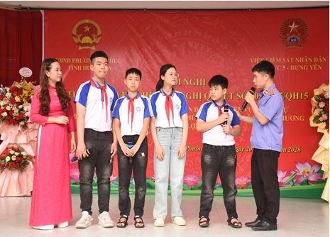 Viện Kiểm sát nhân dân Khu vựu 5 – Hưng Yên tổ chức, triển khai nhiều biện pháp để thực hiện hiệu quả nhiệm vụ trọng tâm đột phá của ngành