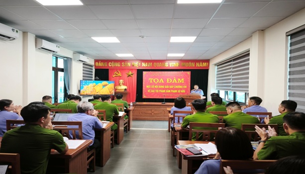 Viện KSND Khu vực 2 - Hưng Yên tổ chức Tọa đàm trao đổi, giải đáp một số vấn đề thực tiễn về các tội xâm phạm sở hữu