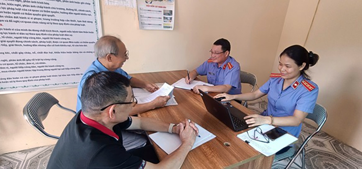 Viện kiểm sát nhân dân tỉnh Hưng Yên: Tăng cường công tác phối hợp tiếp công dân và giải quyết khiếu nại, tố cáo.