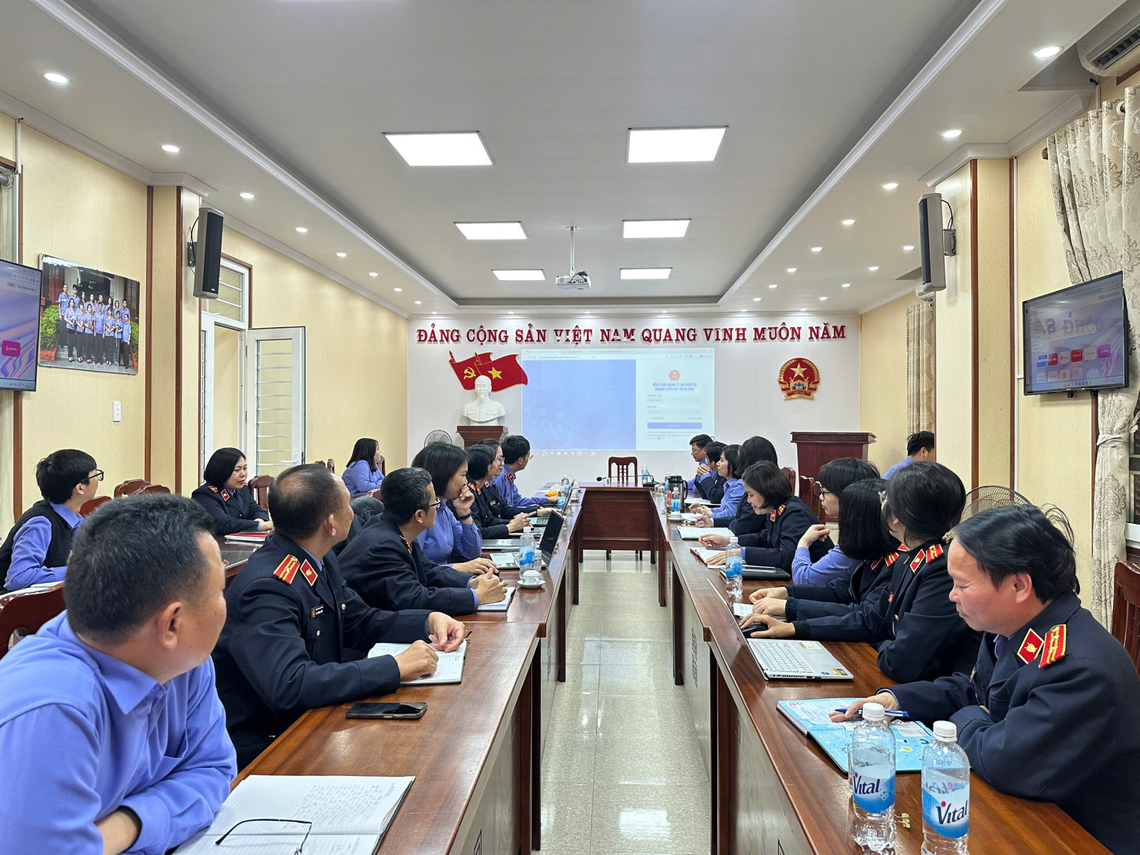 Viện kiểm sát nhân dân khu vực 6- Hưng Yên chủ động học tập, làm chủ nền tảng quản lý án hình sự ngành Kiểm sát nhân dân