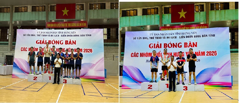 Viện KSND Khu vực 2 tham gia câu lạc bộ bóng bàn của VKSND tỉnh thi đấu thể thao giành Huy chương Vàng  và Huy chương Đồng môn Bóng bàn