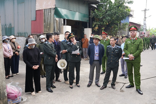 Viện KSND khu vực 3 – Hưng Yên kiểm sát chặt chẽ hai vụ cưỡng chế thi hành án dân sự về đất đai