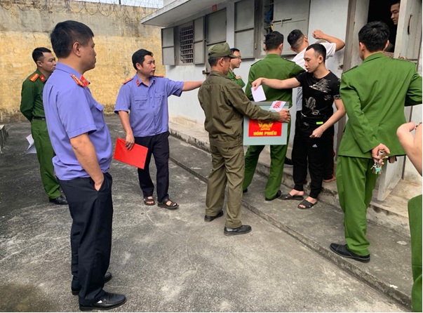 Viện VKSND khu vực 5 kiểm sát việc bảo đảm quyền bầu cử của người bị tạm giữ, tạm giam trong cuộc bầu cử Đại biểu Quốc hội khóa XVI và đại  biểu HĐND các cấp nhiệm kỳ 2026 - 2031.