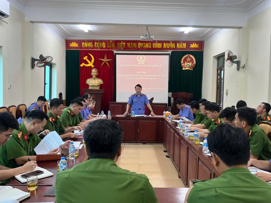 VKSND khu vực 1 tỉnh Hưng Yên: Đột phá phối hợp liên ngành, nâng cao chất lượng giải quyết nguồn tin về tội phạm từ cơ sở