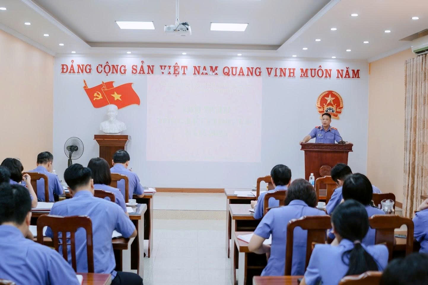 Viện kiểm sát nhân dân khu vực 6- Hưng Yên tổ chức  Hội nghị Tổng kết công tác kiểm sát năm 2025