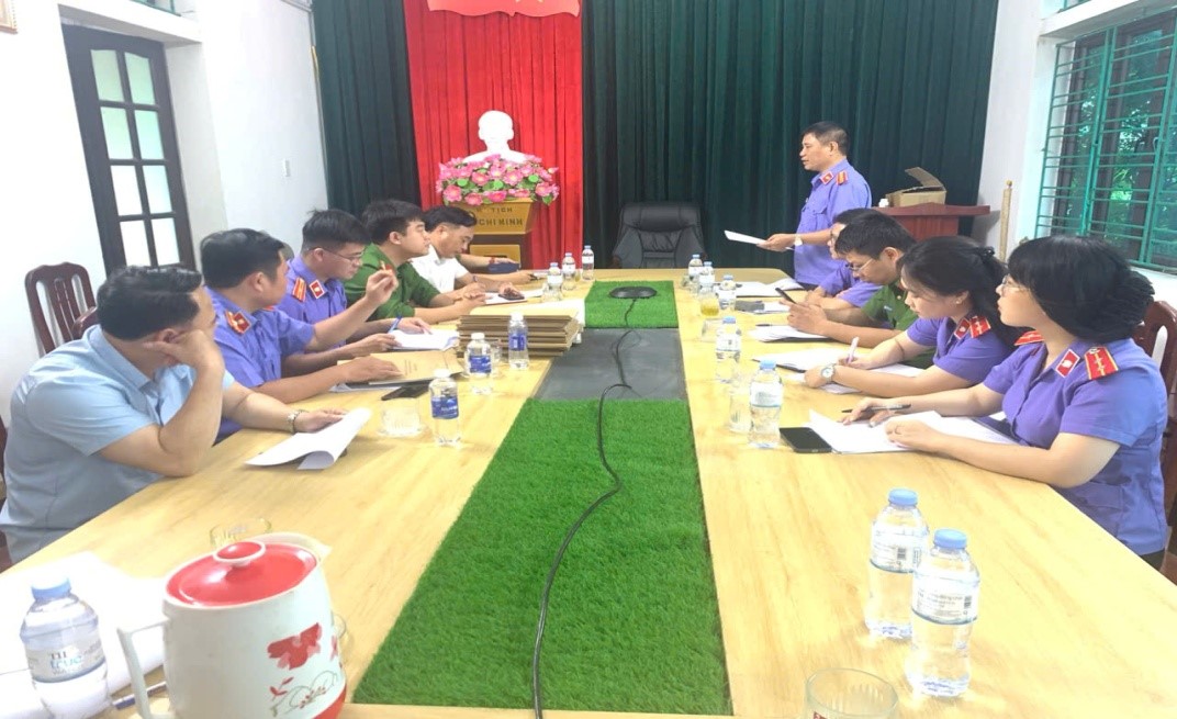 Viện Kiểm sát nhân dân Khu vực 5 - Hưng Yên tăng cường Kiểm sát trực tiếp công tác Thi hành án hình sự tại cộng đồng