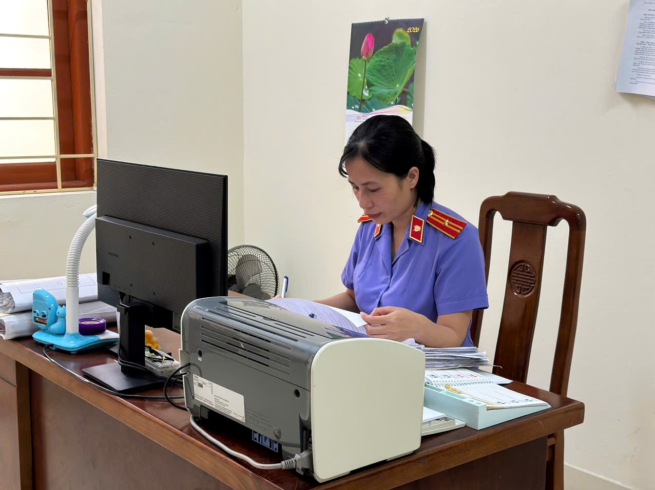 Tấm gương nữ Kiểm sát viên giữ lửa nghề Kiểm sát