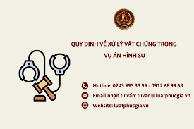 Một số vấn đề về xử lý vật chứng trong vụ án hình sự là tài sản bảo đảm của hợp đồng thế chấp tại các tổ chức tín dụng