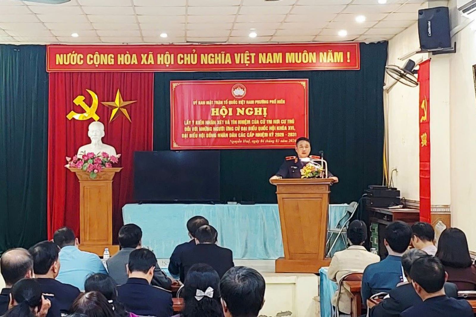 Phát huy quyền làm chủ của Nhân dân trong việc lấy ý kiến cử tri nơi cư trú đối với người ứng cử đại biểu HĐND các cấp nhiệm kỳ 2026-2031