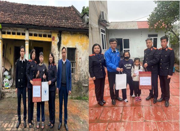 Viện kiểm sát nhân dân Khu vực 2 - Hưng Yên tặng quà cho các cháu học sinh có hoàn cảnh khó khăn nhân dịp Tết Nguyên đán Bính Ngọ năm 2026