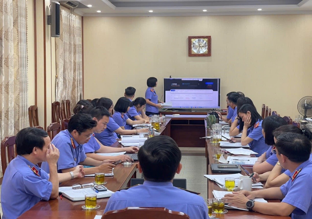Viện kiểm sát nhân dân khu vực 6 - Hưng Yên đẩy mạnh nghiên cứu, ứng dụng công nghệ thông tin để nâng cao chất lượng công tác nghiệp vụ