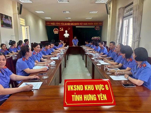 Viện KSND Khu vực 6 phát động phong trào thi đua nước rút quyết tâm hoàn thành vượt mức các chỉ tiêu năm 2025