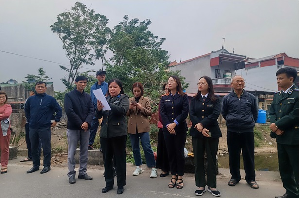Viện kiểm sát nhân dân huyện Phù Cừ phối hợp giải quyết dứt điểm cưỡng chế thi hành án dân sự đối với án trọng điểm của Ban chỉ đạo THADS tỉnh Hưng Yên giao.