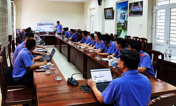 Viện kiểm sát nhân dân khu vực 6 – Hưng Yên: Tập huấn sử dụng chữ ký số trên Hệ thống quản lý văn bản và điều hành