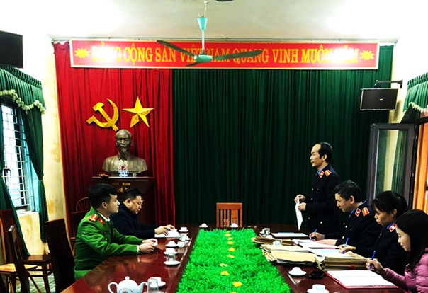 Viện kiểm sát nhân dân huyện Ân Thi tăng cường công tác kiểm sát thi hành án hình sự tại cộng đồng đối với UBND xã, thị trấn trên địa bàn huyện Ân Thi