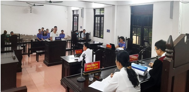 Viện kiểm sát nhân dân thị xã Mỹ Hào thực hành quyền công tố tại phiên tòa xét xử bị cáo dưới 16 tuổi áp dụng biện pháp giáo dục tại trường giáo dưỡng       