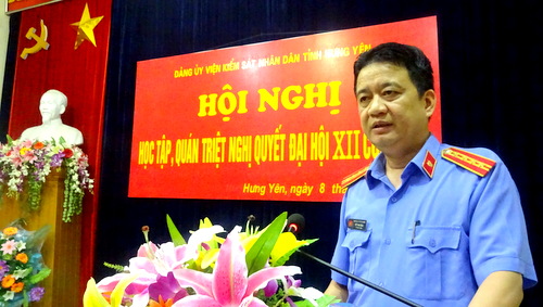 Hội nghị học tập, quán triệt và triển khai thực hiện Nghị quyết Đại hội đại biểu toàn quốc lần thứ XII của Đảng