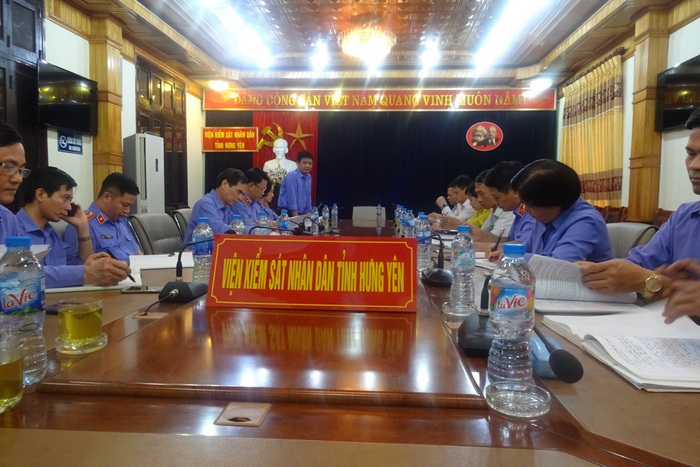 Ban Pháp chế Hội đồng nhân dân tỉnh Hưng Yên thẩm định  báo cáo công tác của ngành KSND tỉnh Hưng Yên