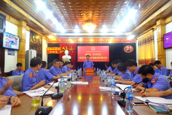 Ngành Kiểm sát tỉnh Hưng Yên tổ chức sơ kết công tác 6 tháng đầu năm 2018