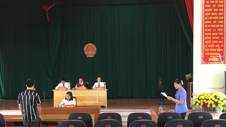 Kim Động: Tuyên truyền phòng chống tội phạm về ma túy  qua 2 phiên tòa xét xử lưu động  