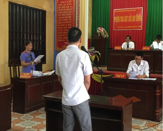 Viện KSND huyện Văn Giang tổ chức rút kinh nghiệm qua phiên tòa xét xử lưu động
